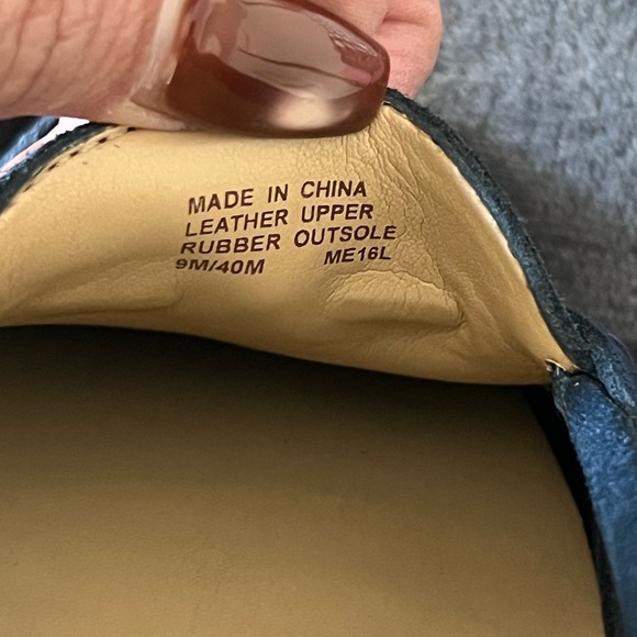 Michael Kors Navy Blue Loafers - Picture 2 of 6